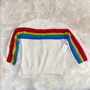 Ivy rose rainbow sweater